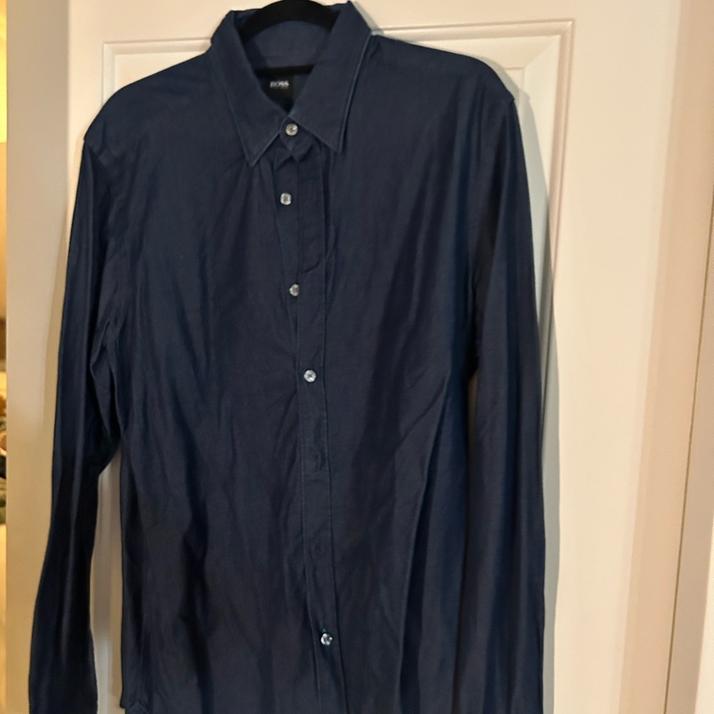 Boss Dark Blue Shirt
